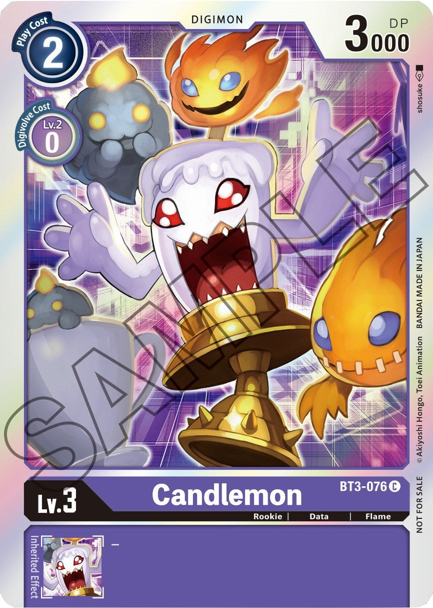 Candlemon [BT3-076] (Event Pack 1) [Release Special Booster Promos] 