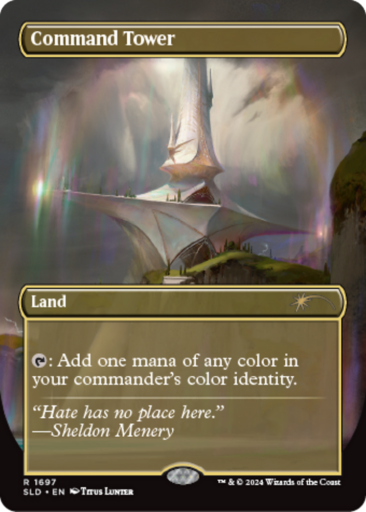 Command Tower (1697) [Secret Lair: Sheldon's Spellbook] 