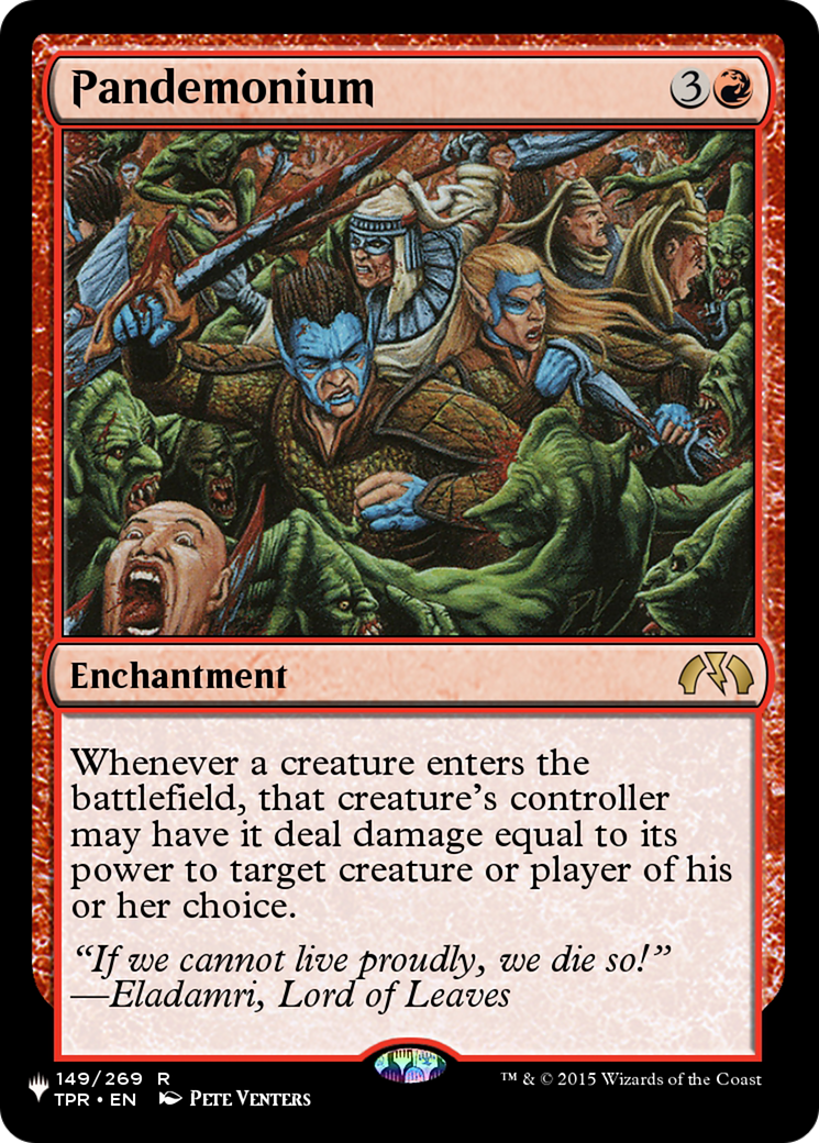 Pandemonium (TPR) [The List Reprints] 