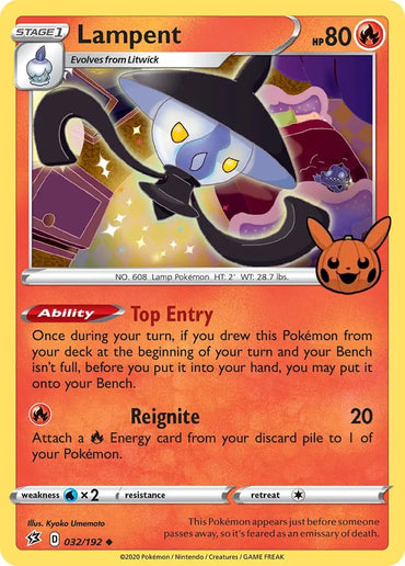 Lampent (032/192) [Trick or Trade] 