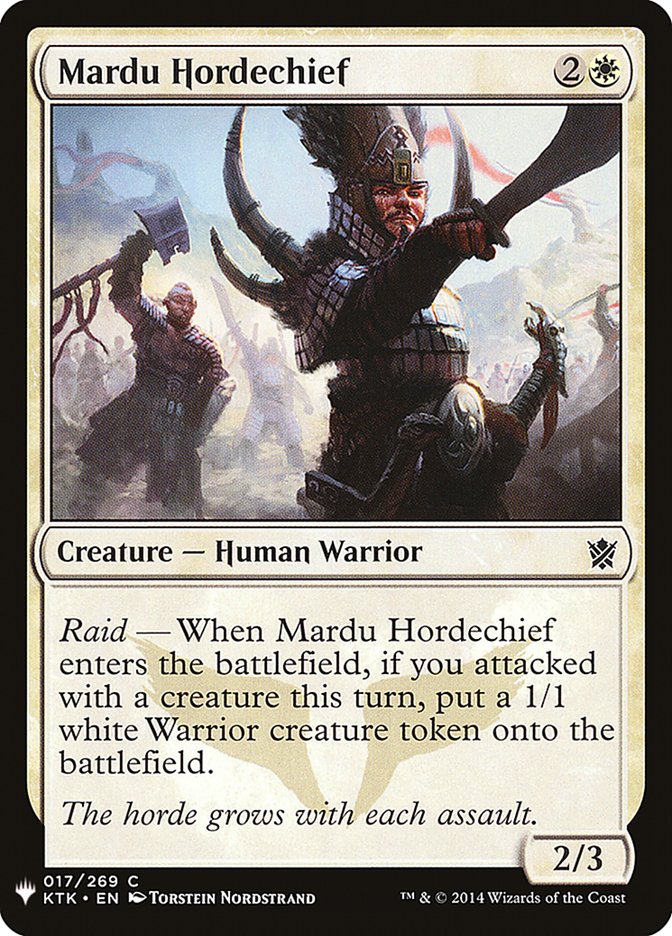 Mardu Hordechief [Mystery Booster] 