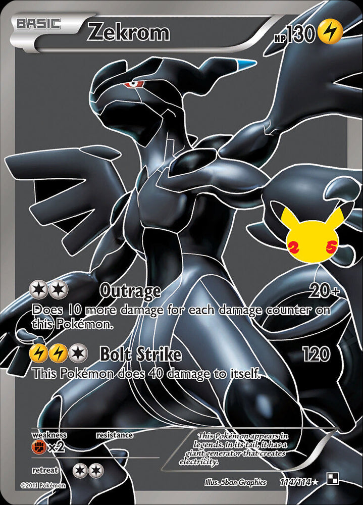 Zekrom (114/114) [Celebrations: 25th Anniversary - Classic Collection] 