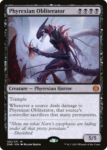 Phyrexian Obliterator [Phyrexia: All Will Be One] 