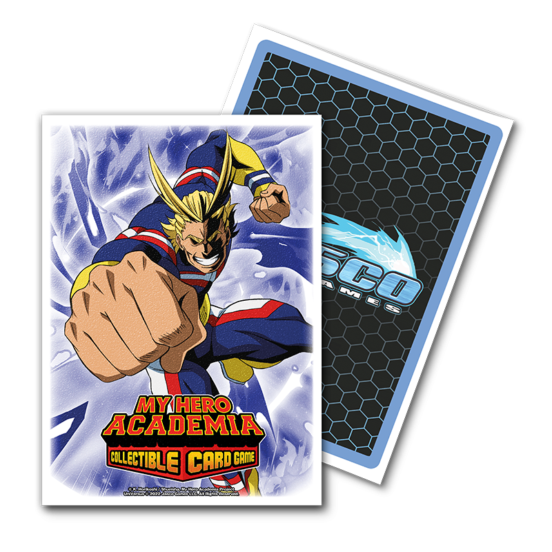 Dragon Shield: Standard 100ct Art Sleeves - My Hero Academia (All Might Punch) 