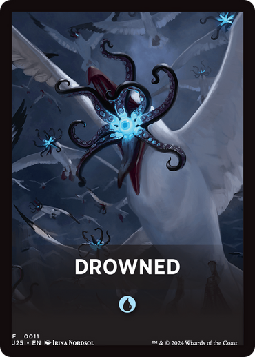 Drowned Theme Card [Foundations Jumpstart Front Cards] 