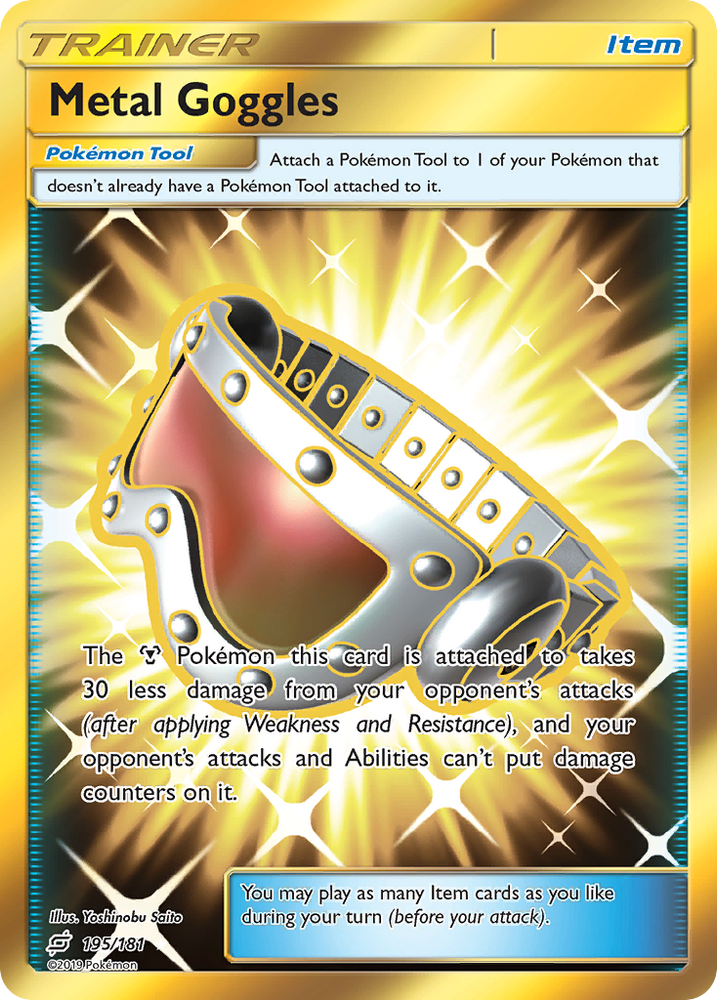 Metal Goggles (195/181) [Sun &amp; Moon: Team Up] 