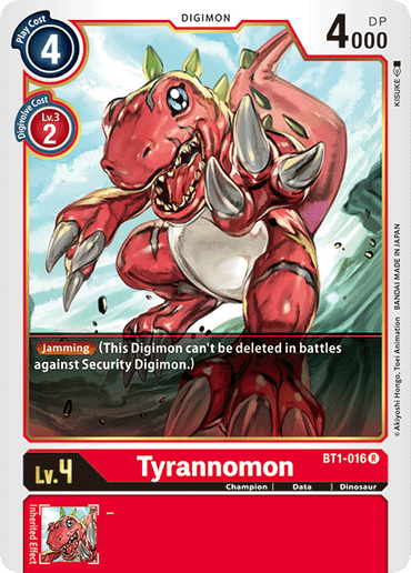Tyrannomon [BT1-016] [Release Special Booster Ver.1.0] 