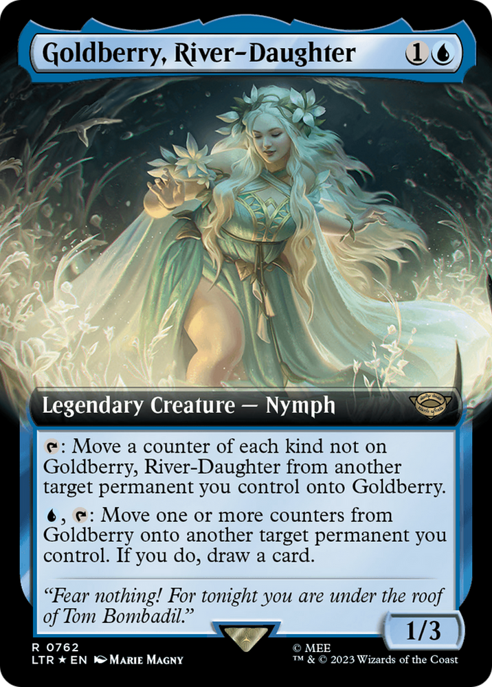 Goldberry, River-Daughter (Extended Art) (Surge Foil) [The Lord of the Rings: Tales of Middle-Earth] 