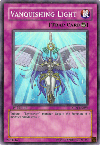 Vanquishing Light [LODT-EN089] Super Rare 