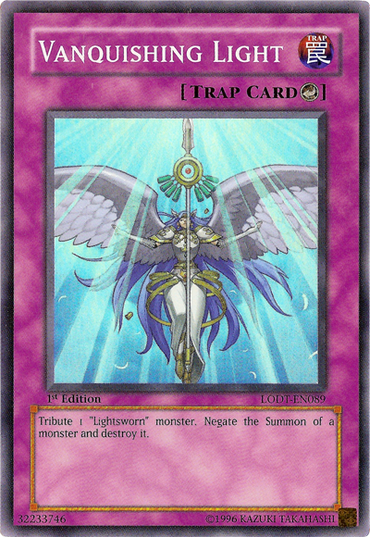 Vanquishing Light [LODT-EN089] Super Rare 