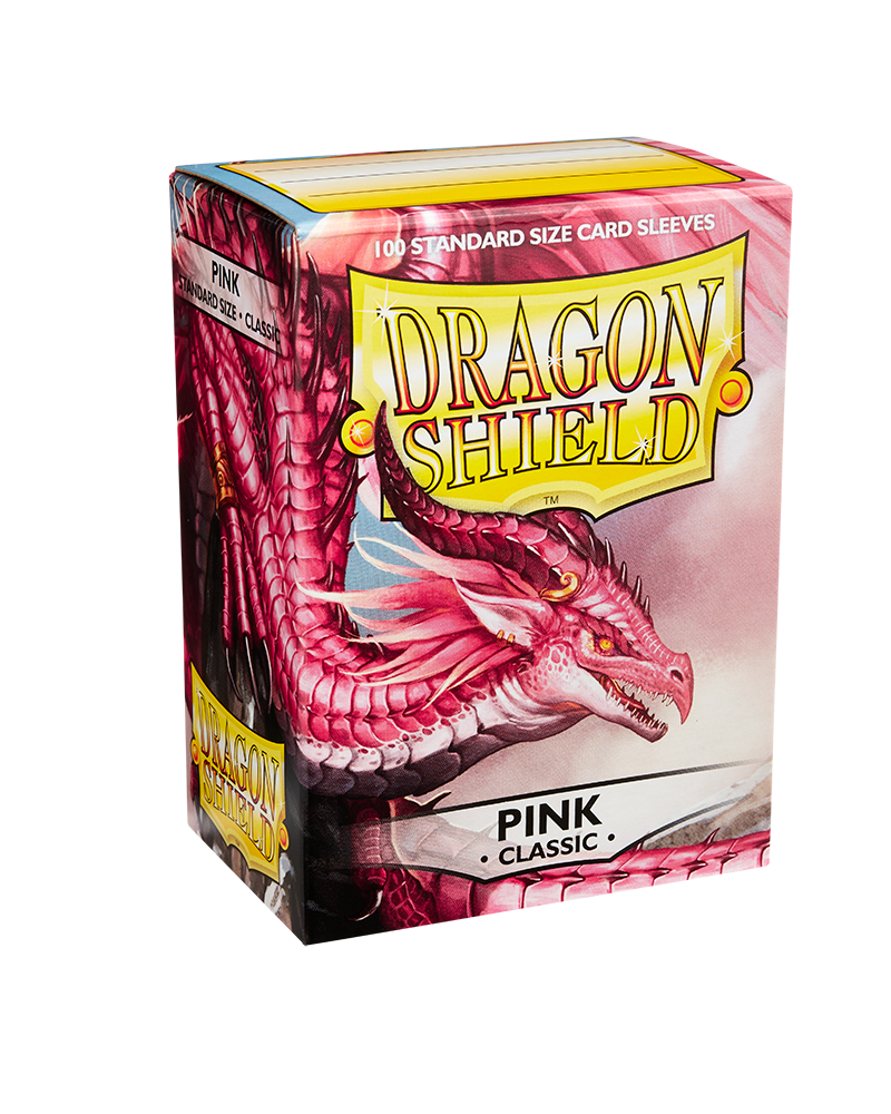 Dragon Shield: Standard 100ct Sleeves - Pink (Classic)