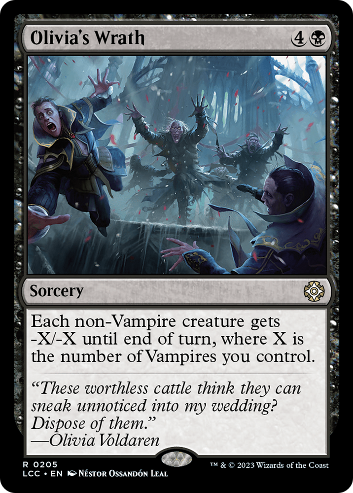 Olivia's Wrath [The Lost Caverns of Ixalan Commander] 