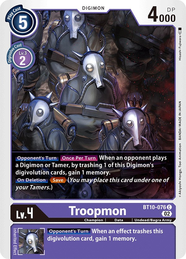 Troopmon [BT10-076] [Xros Encounter] 