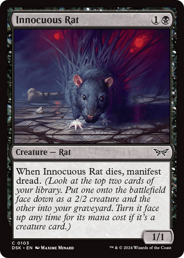 Innocuous Rat [Duskmourn: House of Horror] 