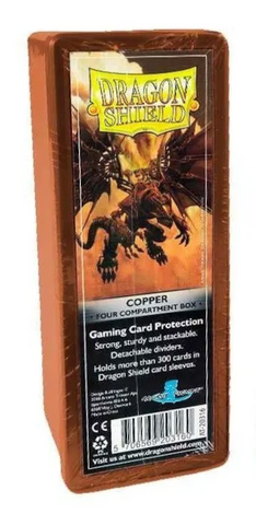 Dragon Shield: Four-Compartment Deck Box - Copper 