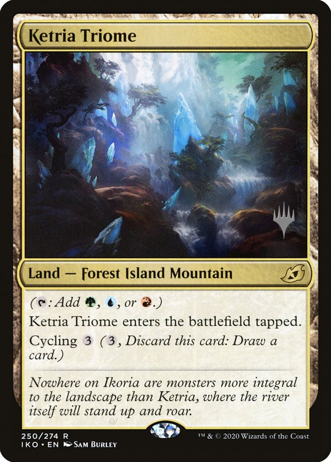 Ketria Triome (Promo Pack) [Ikoria: Lair of Behemoths Promos] 
