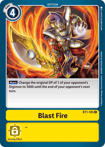 Blast Fire [BT1-105] [Release Special Booster Ver.1.0] 