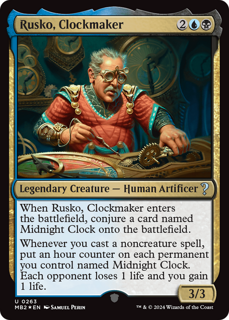 Rusko, Clockmaker [Mystery Booster 2] 