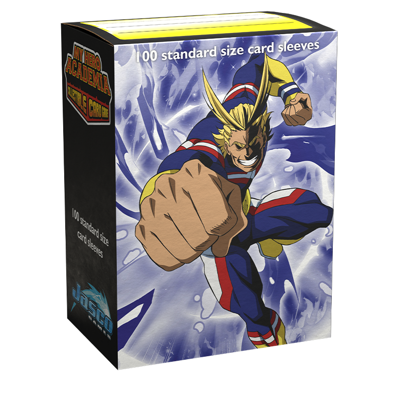 Dragon Shield: Standard 100ct Art Sleeves - My Hero Academia (All Might Punch) 