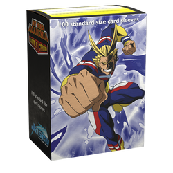 Dragon Shield: Standard 100ct Art Sleeves - My Hero Academia (All Might Punch) 