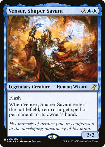 Venser, Shaper Savant [The List] 