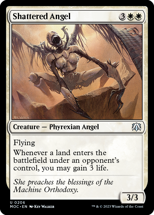 Shattered Angel [March of the Machine Commander] 