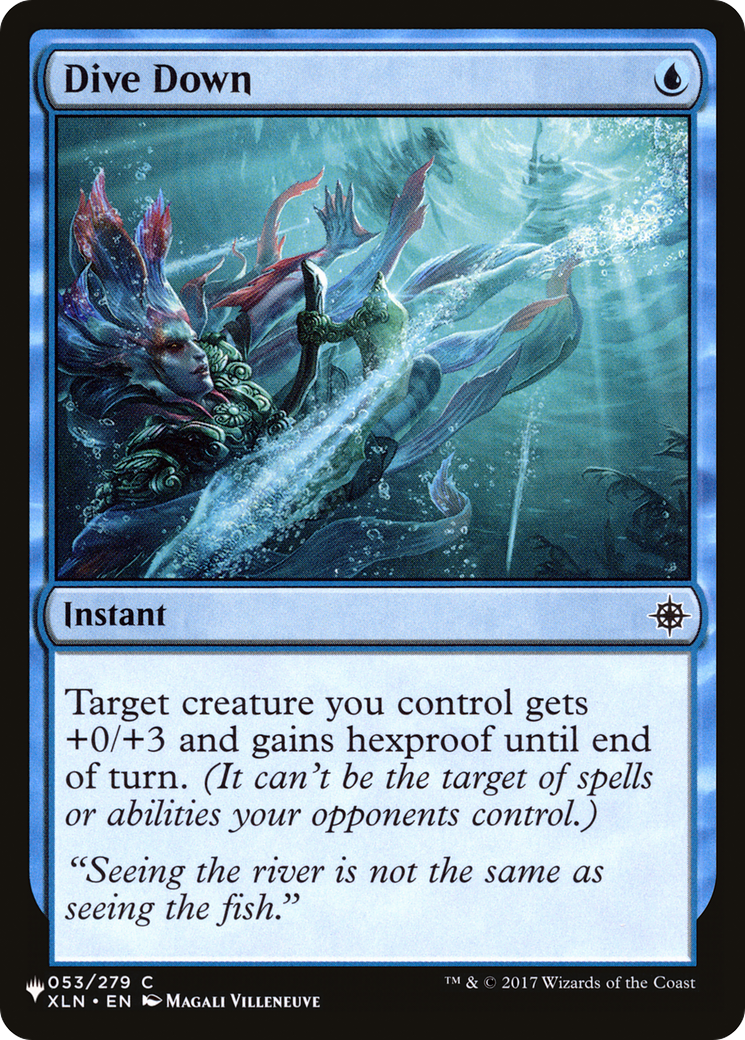 Dive Down [The List Reprints]