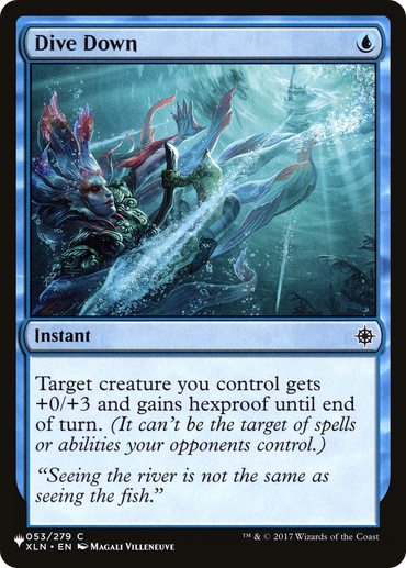 Dive Down [The List Reprints] 