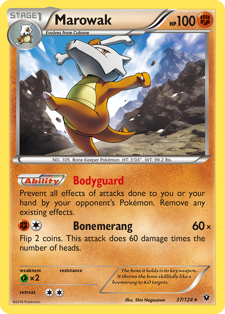 Marowak (37/124) [XY: Fates Collide] 