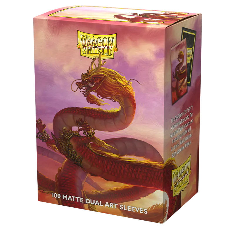 Dragon Shield: Standard 100ct Art Sleeves - Year of the Wood Dragon 2024 (Dual Matte)