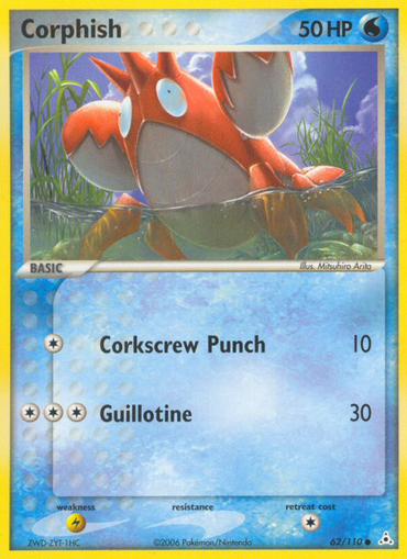 Corphish (62/110) [EX: Holon Phantoms] 