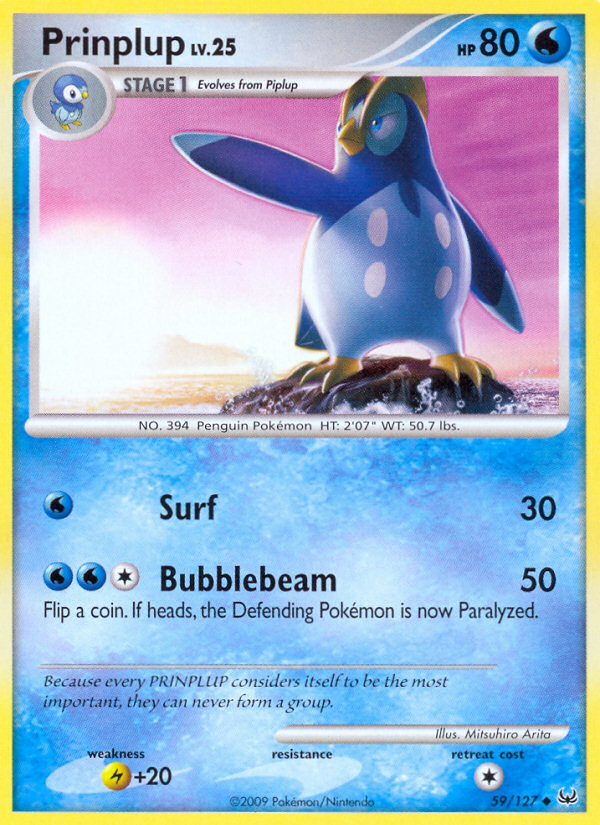 Prinplup (59/127) [Platinum: Base Set] 