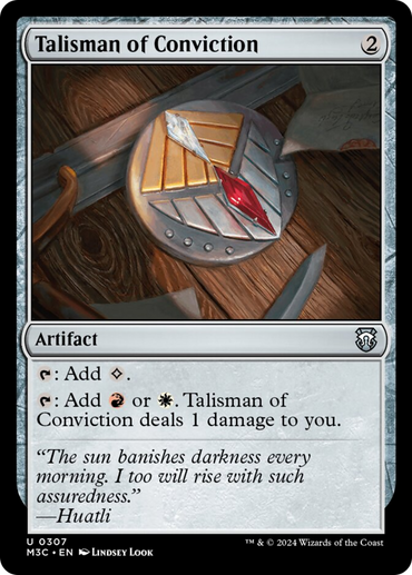 Talisman of Conviction [Modern Horizons 3 Commander] 