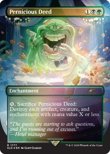 Pernicious Deed (Rainbow Foil) [Secret Lair Drop Series] 