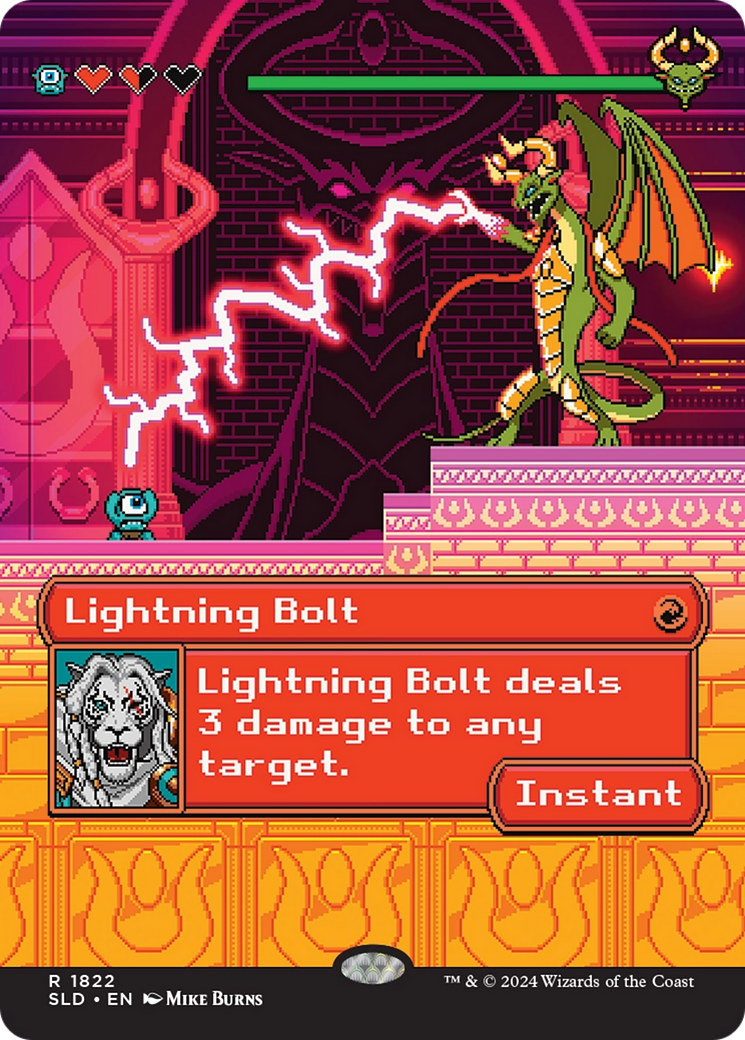 Lightning Bolt (1822) (Rainbow Foil) [Secret Lair Drop Series] 