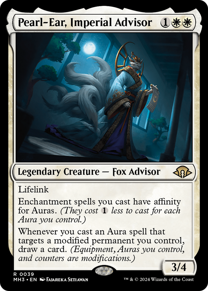 Pearl-Ear, Imperial Advisor [Modern Horizons 3] 