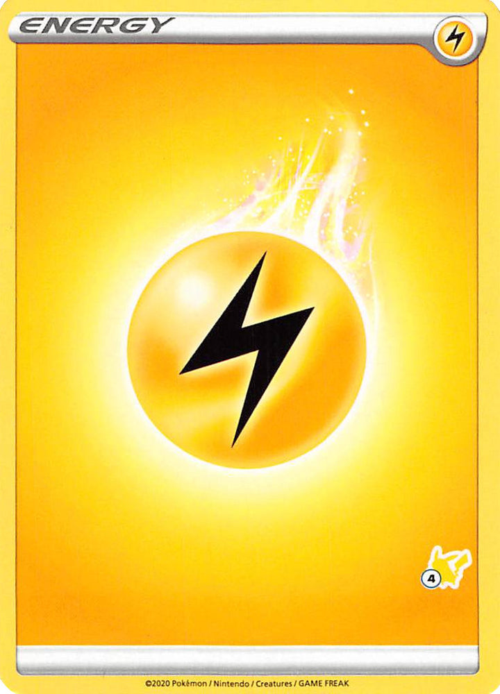 Lightning Energy (Pikachu Stamp #4) [Battle Academy 2022] 