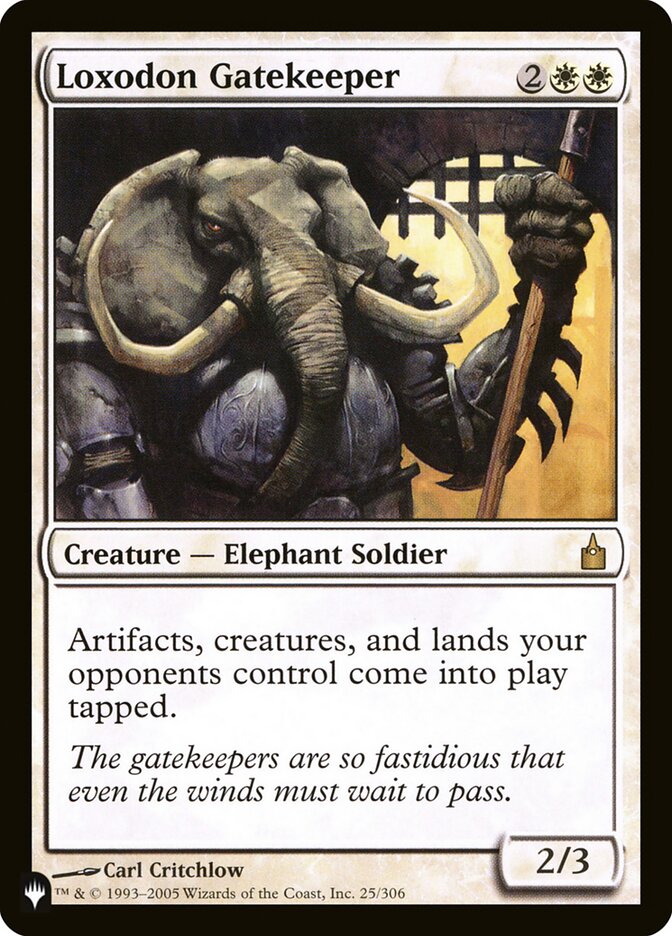 Loxodon Gatekeeper [The List] 