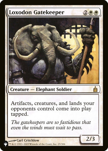 Loxodon Gatekeeper [The List] 