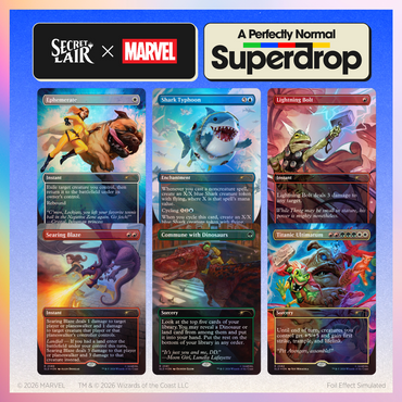Magic: The Gathering | Secret Lair x Marvel: Earth's Mightiest Pets Foil Edition