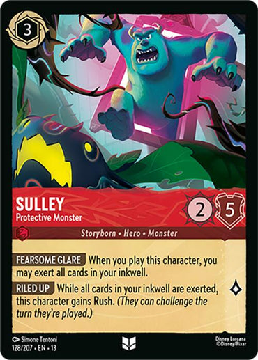 Sulley - Protective Monster (128/207) [Attack of the Vine!]