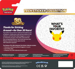 Pokémon TCG: 30th Celebration Tech Sticker Collection [Lucario] [Español]