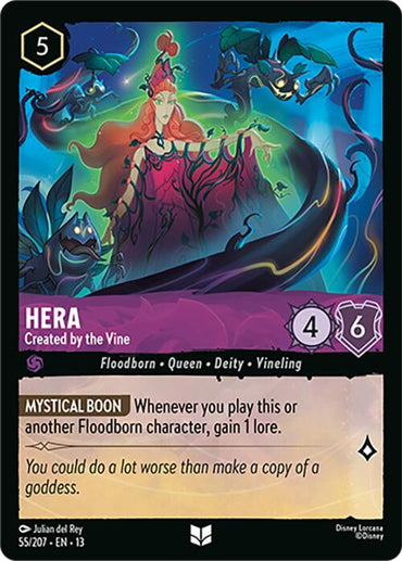 Hera - Created by the Vine (55/207) [Attack of the Vine!]