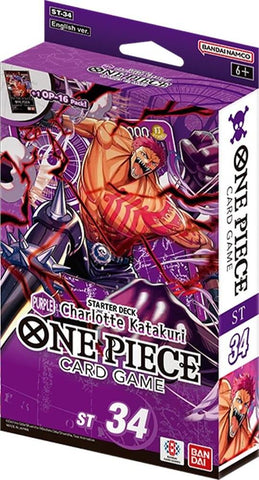 One Piece Card Game | Purple Charlotte Katakuri [ST34] | Starter Deck