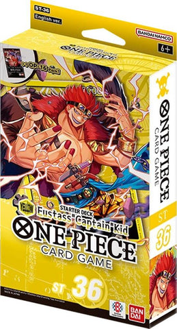 One Piece Card Game | Eutass " Capitain " Kid [ST36] | Starter Deck