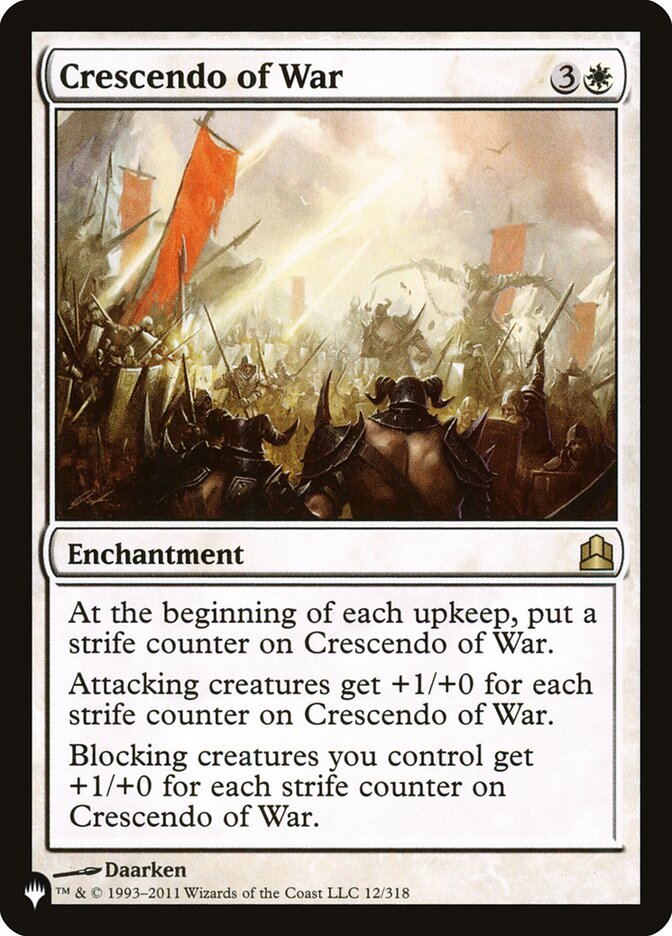 Crescendo of War [The List] 