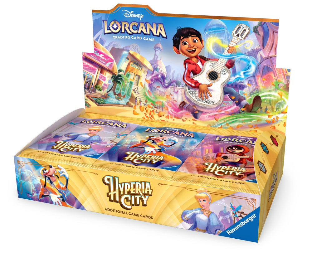 Disney Lorcana TCG | Hyperia City | Booster Display