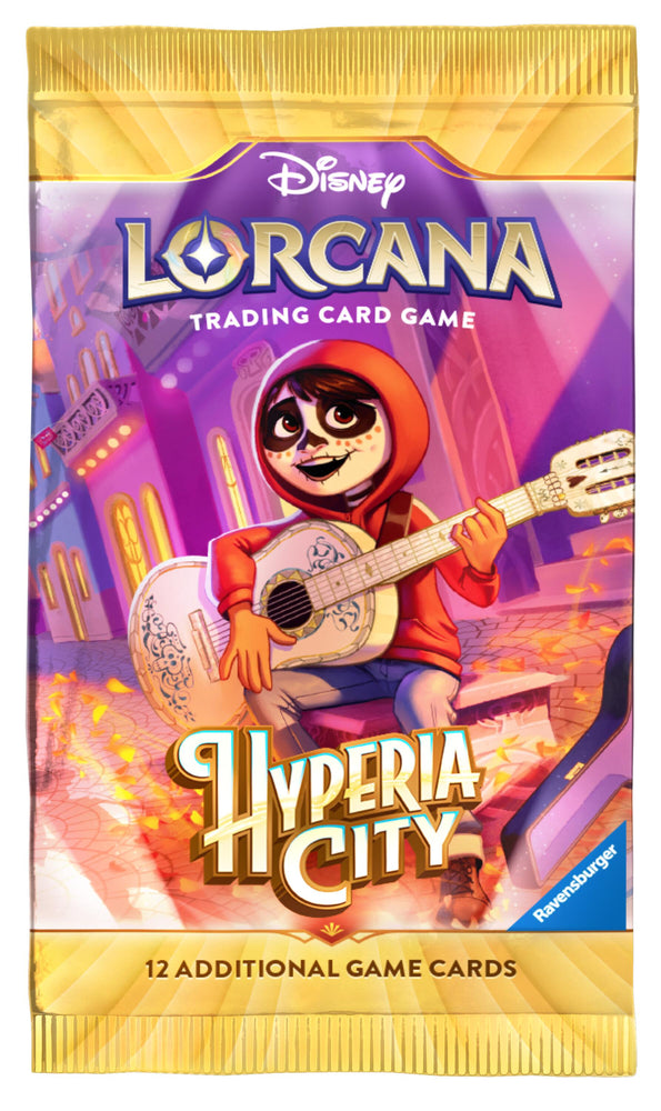 Disney Lorcana TCG | Hyperia City | Booster Pack