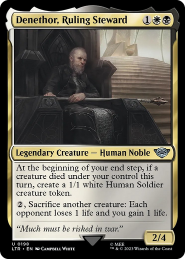 Denethor, Ruling Steward [The Lord of the Rings: Tales of Middle-Earth] 