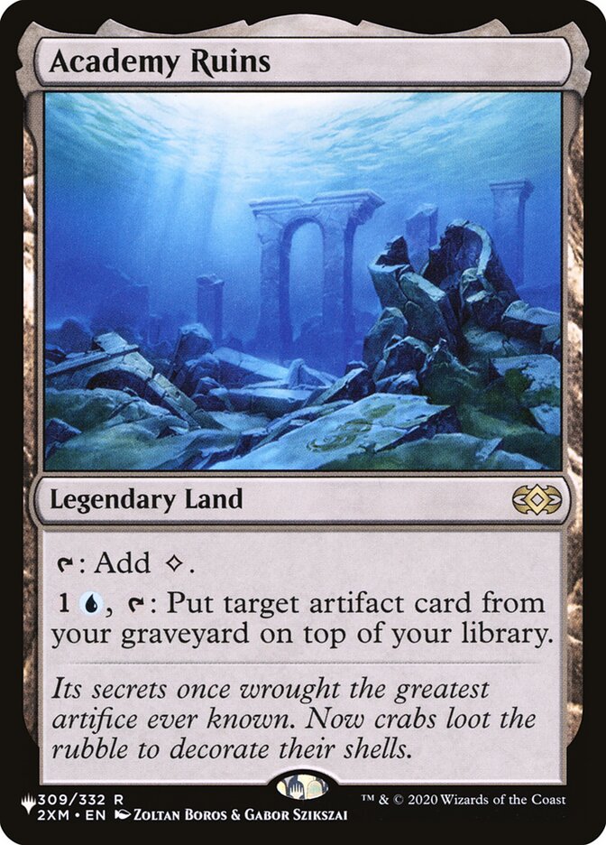 Academy Ruins [Secret Lair: Heads I Win, Tails You Lose] 
